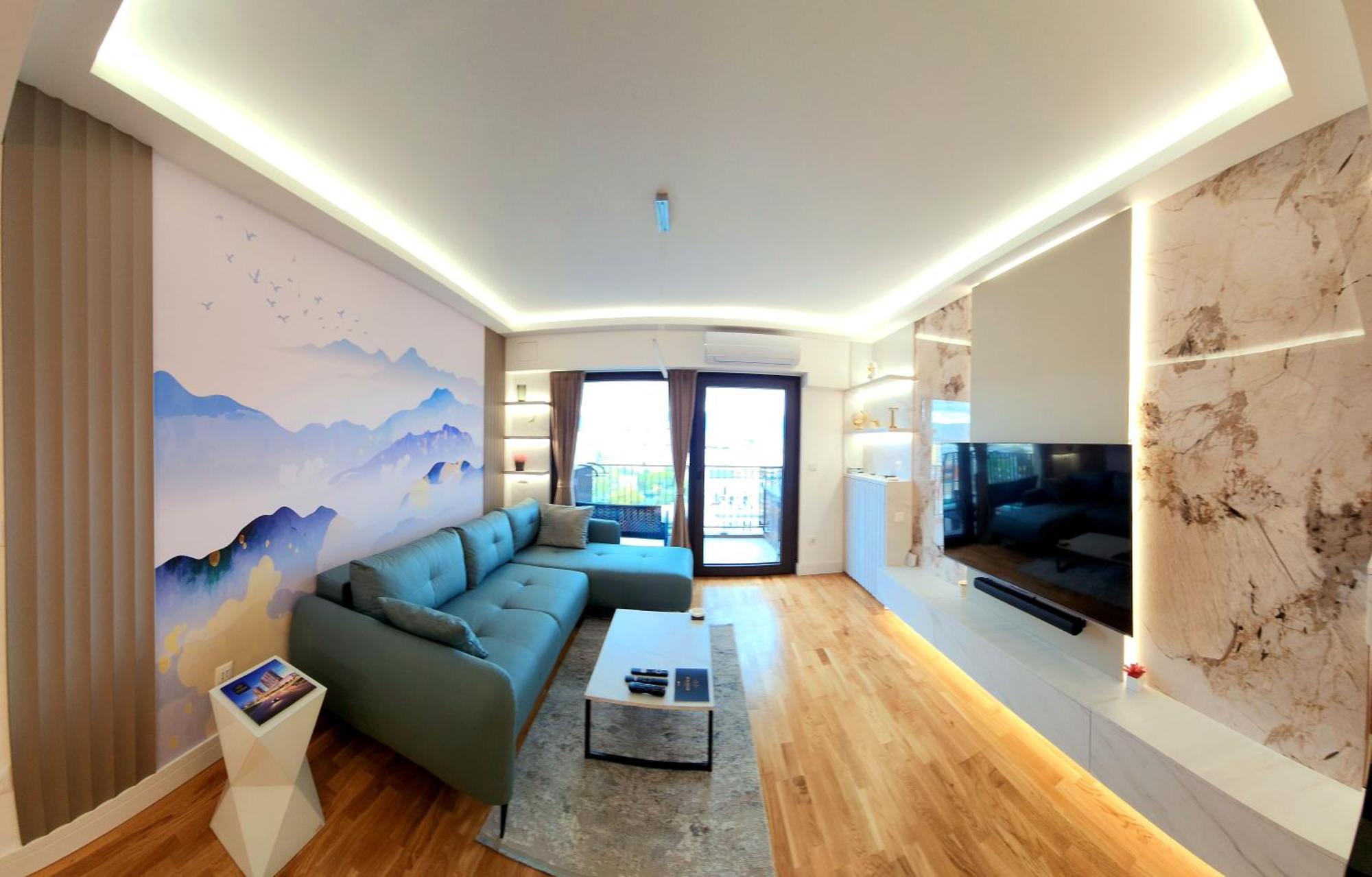 Diamond Residences 10Th Fl. Lux Apt. W/ City View Skopie Exterior foto