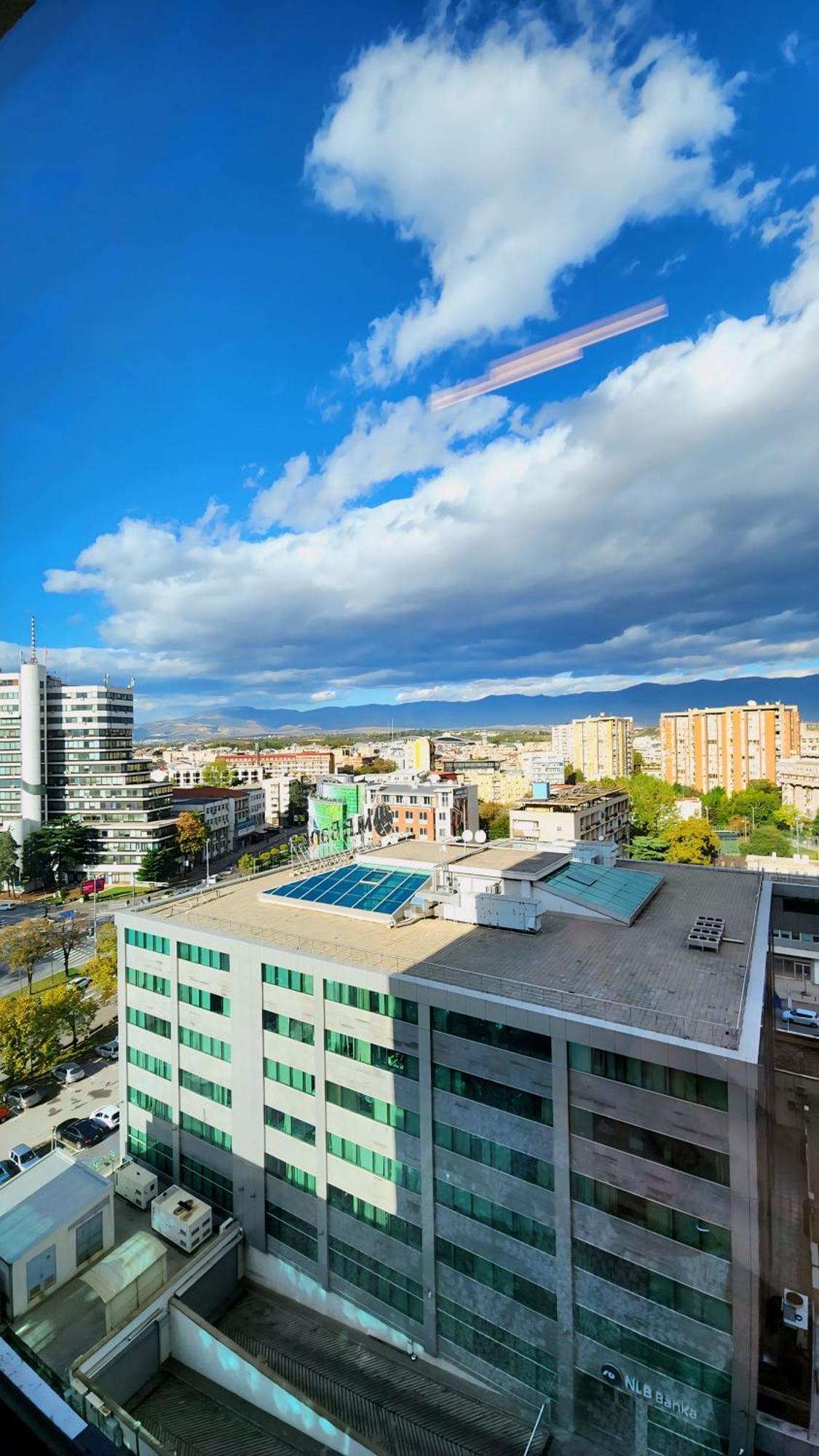Diamond Residences 10Th Fl. Lux Apt. W/ City View Skopie Exterior foto