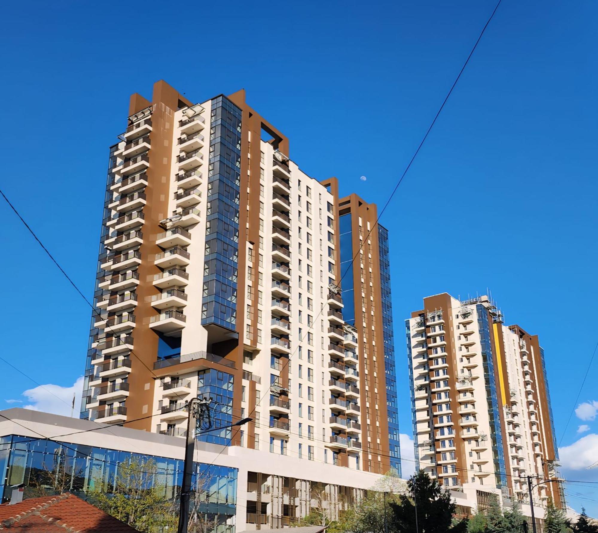 Diamond Residences 10Th Fl. Lux Apt. W/ City View Skopie Exterior foto